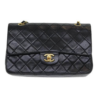 Chanel Vintage Classic Double Flap Bag Quilted Lambskin