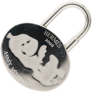 Hermes Annee Mediterranee Cadena Charm Necklace Metal and Metal