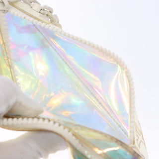 Louis Vuitton Pochette Volga Limited Edition Monogram Prism PVC