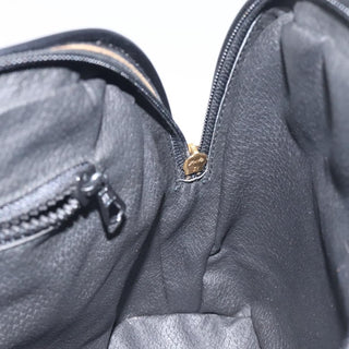 Celine Circle Logo Handbag Leather