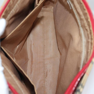 Burberry Nova Check Tote Canvas and Leather