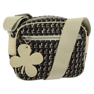 Chanel Vintage Clover Camera Bag Printed Canvas