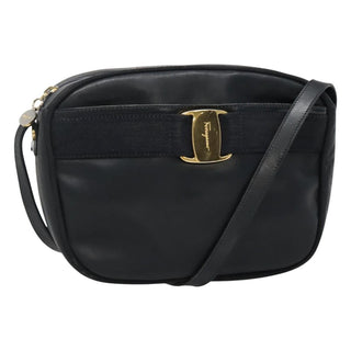 Salvatore Ferragamo Vala Shoulder Bag Leather