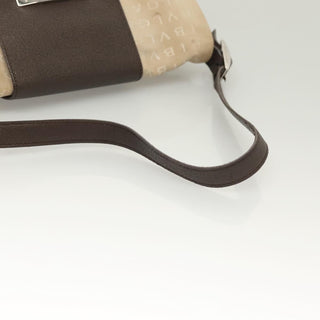 Bvlgari B.Zero1 Logomania Bag Canvas with Leather