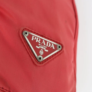 Prada Logo Flat Tote Bag. Nylon Tessuto