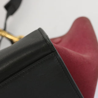 Celine Trapeze Bag Leather with Suede