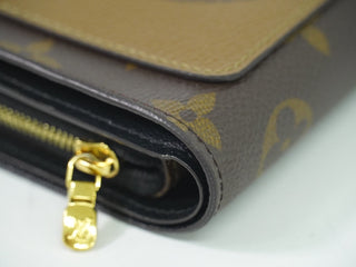 Louis Vuitton Juliette Wallet Reverse Monogram Canvas