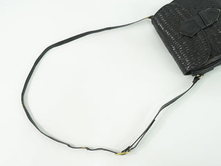 Saint Laurent Vintage Flap Crossbody Bag Leather