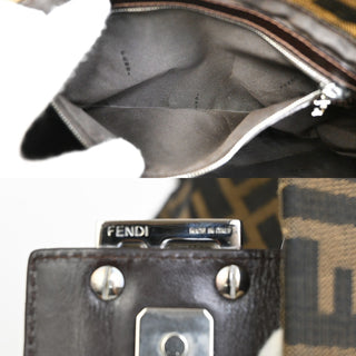 Fendi Mamma Baguette Zucca canvas