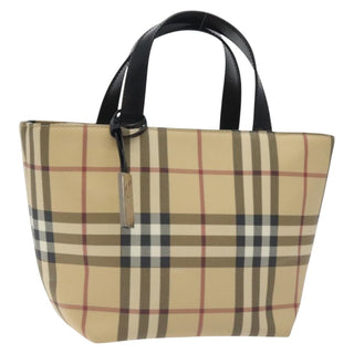 Burberry Nova Check Tote canvas check pattern