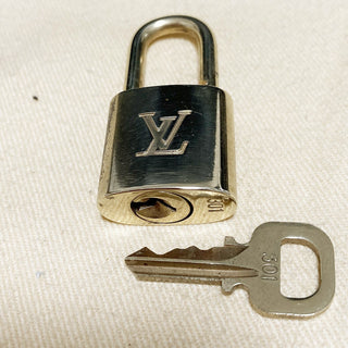 Louis Vuitton Cadenas Bag Charm Gold-plated