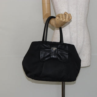 Prada Bow Tote Tessuto with Leather
