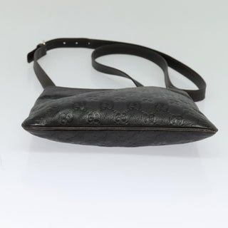 Gucci Zip Top Messenger Bag Guccissima Leather