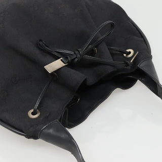 Gucci Miss Bamboo Bucket Bag GG Canvas