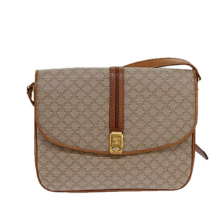 Celine Macadam Shoulder Bag Canvas