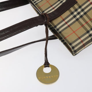 Burberry Nova Check Tote canvas check pattern