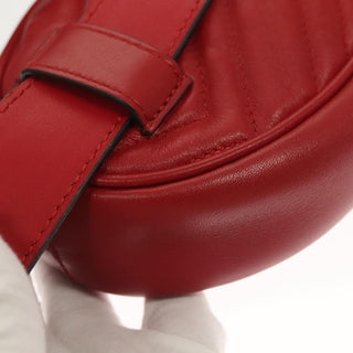 Gucci GG Marmont Belt Bag Matelasse Leather