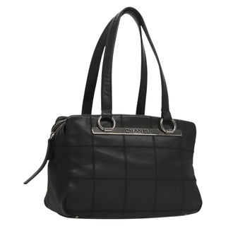 Chanel Chocolate Bar Shoulder Bag Calfskin