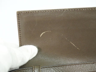 Salvatore Ferragamo Gancini Shoulder Bag Leather