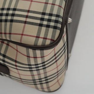 Burberry Nova Check Bowling Bag Canvas