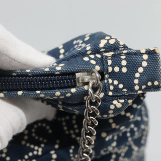 Chanel Vintage Bowler Bag Printed Canvas