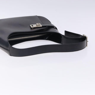 Salvatore Ferragamo Gancini Shoulder Bag Leather