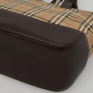 Burberry Nova Check Tote canvas check pattern