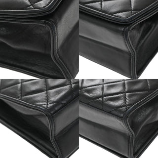 Chanel Vintage CC Chain Full Flap Bag Quilted Leather