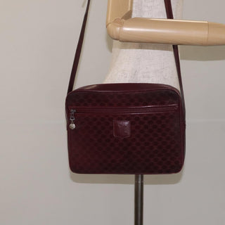 Celine Vintage Macadam Shoulder Bag Macadam Canva  Vinyl