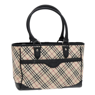 Burberry Nova Check Tote canvas check pattern