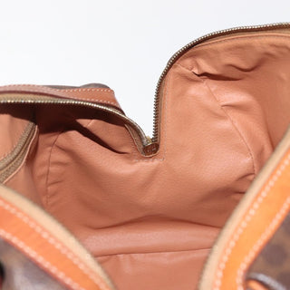 Celine Vintage Boston Bag Macadam Coated Canvas