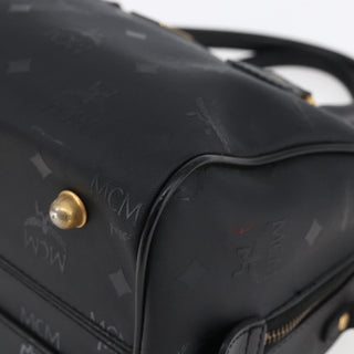 MCM Visetos logogramme Handbag Canvas and Leather