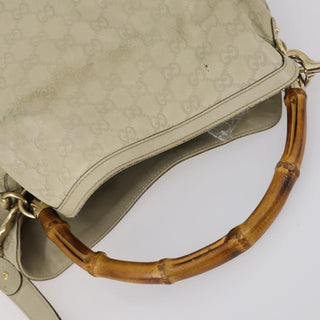 Gucci Vintage Diana Bamboo Shoulder Bag Leather
