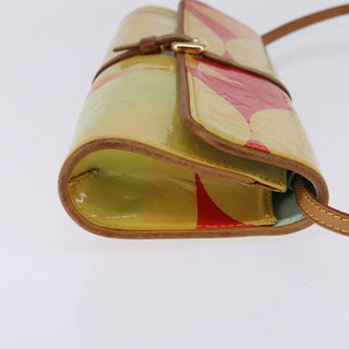 Louis Vuitton Fleurs Pochette Printed Monogram Vernis