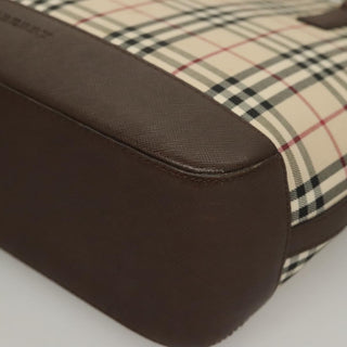 Burberry Nova Check Tote canvas check pattern