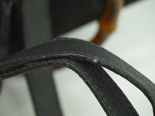 Gucci Vintage Bamboo Backpack Suede