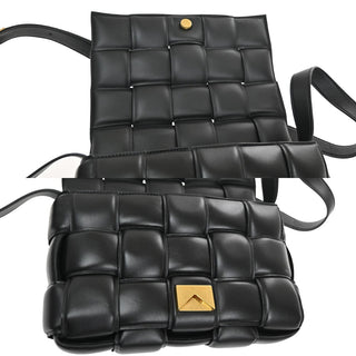 Bottega Veneta Cassette Crossbody Bag Padded Maxi Intrecciato Leather