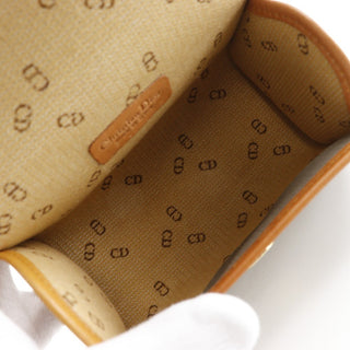 Christian Dior CD logo novelty pouch PVC