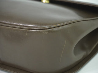 Salvatore Ferragamo Gancini Shoulder Bag Leather