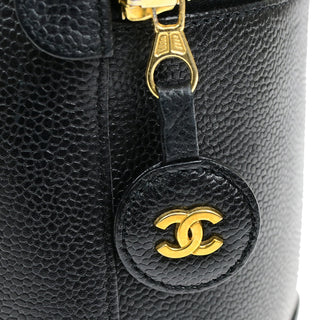 Chanel Vintage Timeless Vanity Case Caviar