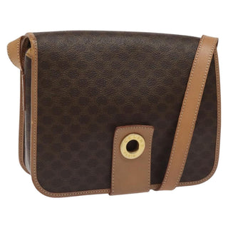 Celine Macadam Shoulder Bag PVC Leather