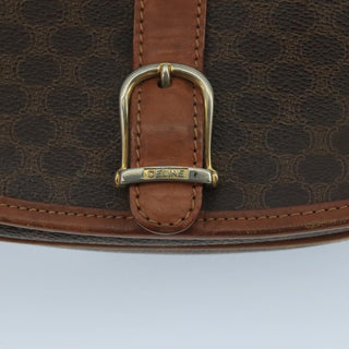 Celine Macadam Shoulder Bag PVC Leather