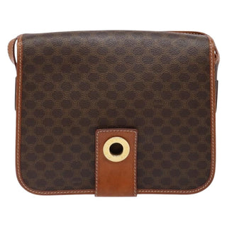 Celine Macadam Shoulder Bag PVC Leather