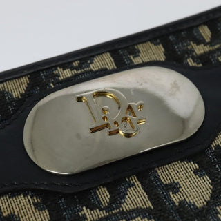 Christian Dior Vintage Trotter Shoulder Bag Canvas