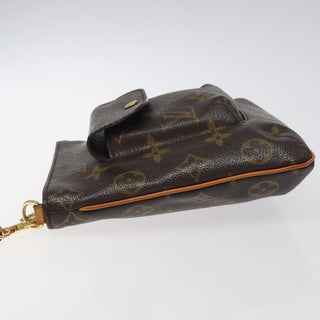 Louis Vuitton Partition Wristlet Clutch Monogram Canvas