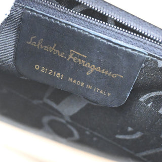 Salvatore Ferragamo Convertible Top Handle Bag Leather