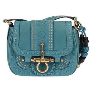 Gucci Snaffle Bit Crossbody Bag Leather