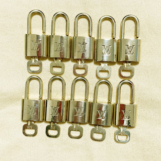 Louis Vuitton Cadenas Bag Charm Gold-plated