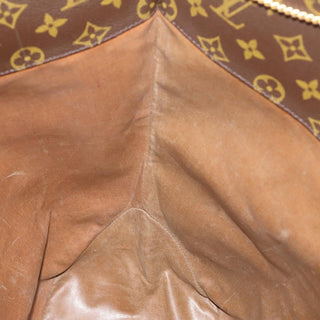 Louis Vuitton Shopping Sac Handbag Monogram Canvas