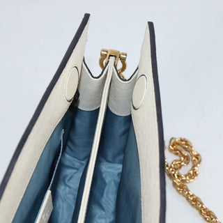 Gucci Ophidia Chain Shoulder Bag Flora GG Coated Canvas